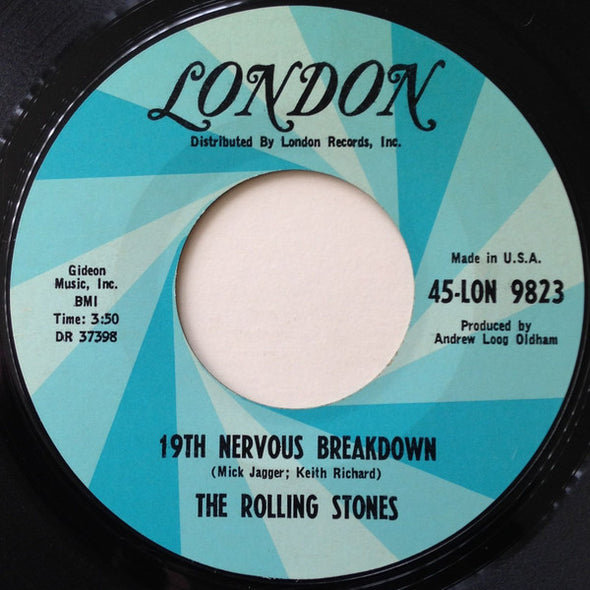 The Rolling Stones : 19th Nervous Breakdown (7", Single)