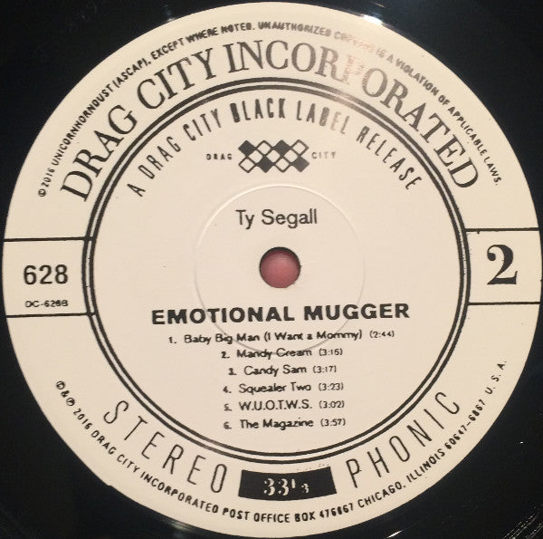 Ty Segall : Emotional Mugger (LP, Album)