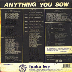 William Onyeabor : Anything You Sow (LP, Album, RE, RM)