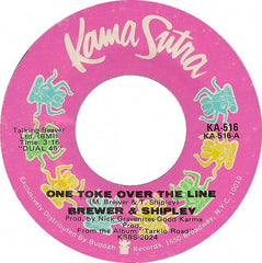 Brewer And Shipley : One Toke Over The Line (7", Single, Styrene)