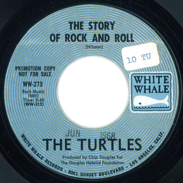 The Turtles : The Story Of Rock And Roll / Can't You Hear The Cows (7", Promo)