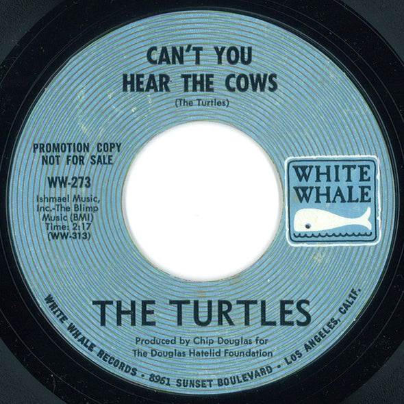 The Turtles : The Story Of Rock And Roll / Can't You Hear The Cows (7", Promo)