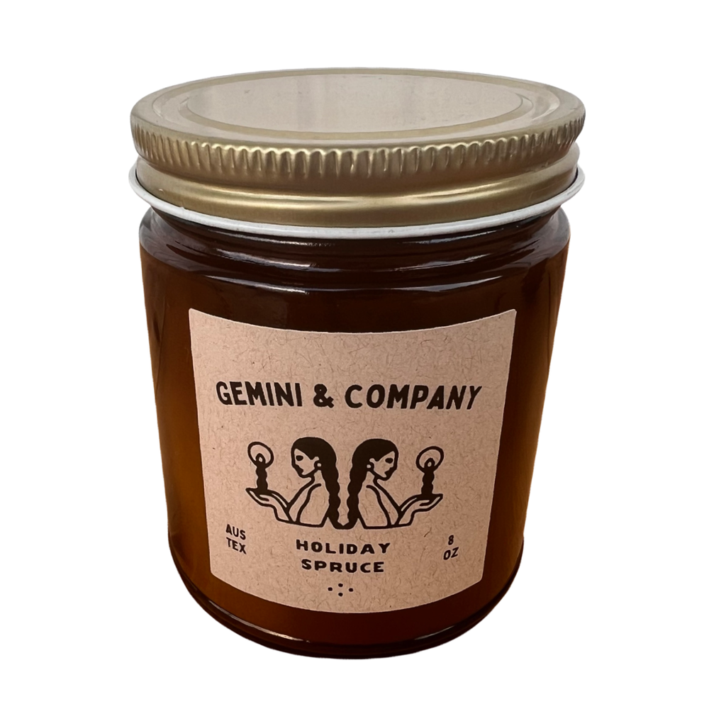 Gemini & Company Scented Candle - Holiday Spruce