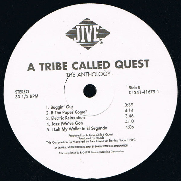 A Tribe Called Quest : The Anthology (LP,Compilation,Reissue)