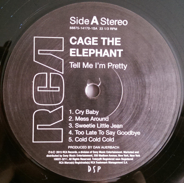 Cage The Elephant : Tell Me I'm Pretty (LP, Album)