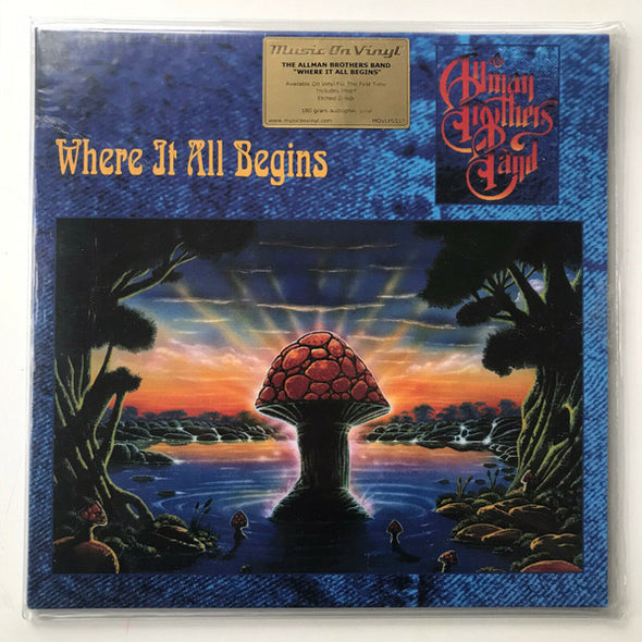 The Allman Brothers Band : Where It All Begins (LP, Album, RE, 180 + LP, S/Sided, Album, Etch, RE,)