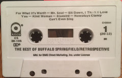Buffalo Springfield : Retrospective - The Best Of Buffalo Springfield (Cass, Comp, Club, RE)