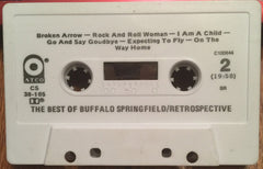 Buffalo Springfield : Retrospective - The Best Of Buffalo Springfield (Cass, Comp, Club, RE)