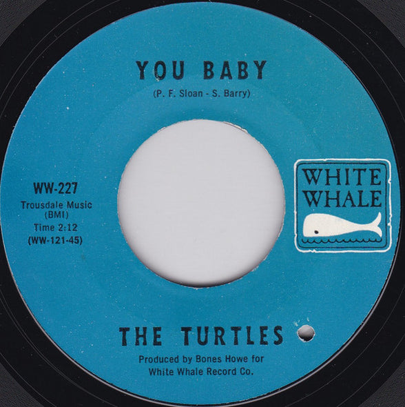 The Turtles : You Baby / Wanderin' Kind (7", Single)