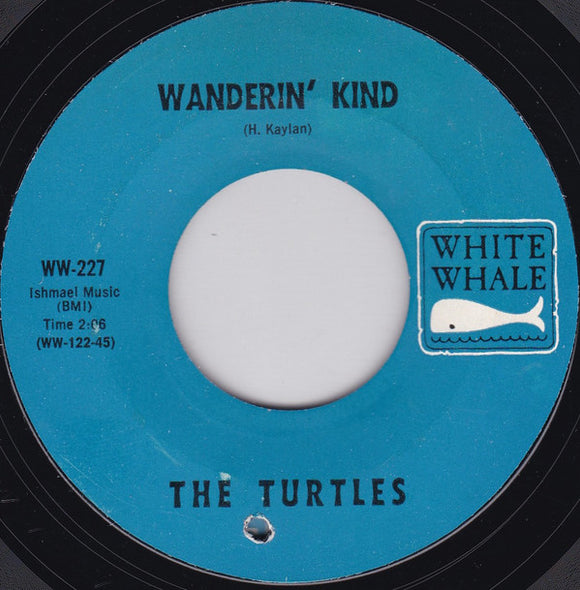 The Turtles : You Baby / Wanderin' Kind (7", Single)