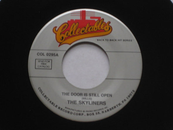 The Skyliners : The Door Is Still Open / I'll Close My Eyes (7", RE)