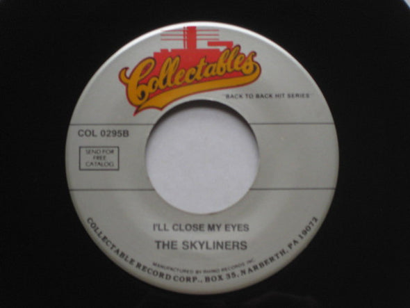 The Skyliners : The Door Is Still Open / I'll Close My Eyes (7", RE)