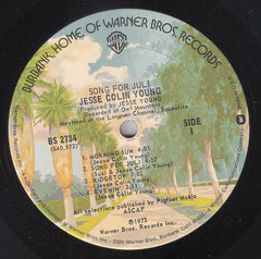 Jesse Colin Young : Song For Juli (LP, Album, Ter)
