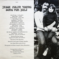 Jesse Colin Young : Song For Juli (LP, Album, Ter)
