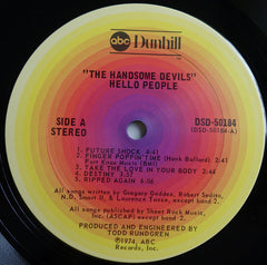 Hello People : The Handsome Devils (LP, Album, San)