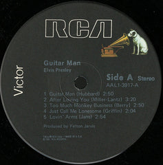 Elvis* : Guitar Man (LP, Album, Ind)