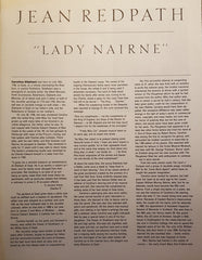 Jean Redpath With Abby Newton : Lady Nairne (LP, Album)
