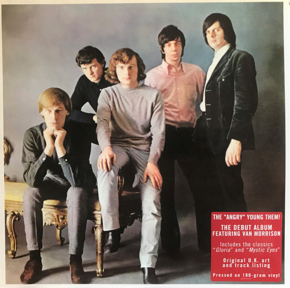 Them (3) : The "Angry" Young Them! (LP, Album, RE, 180)