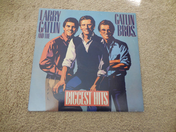 Larry Gatlin & The Gatlin Bros.* : Biggest Hits (LP, Comp, Promo)