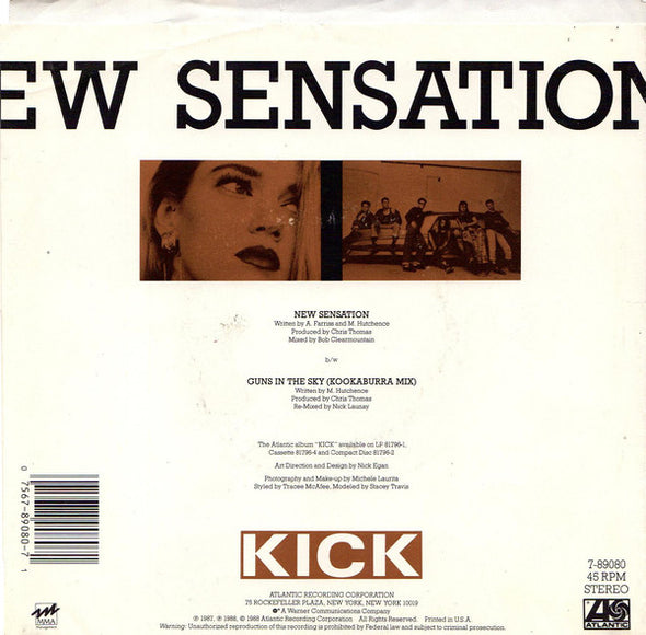 INXS : New Sensation (7", Single, AR)