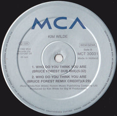 Kim Wilde : Who Do You Think You Are? (12", Maxi)