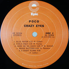 Poco (3) : Crazy Eyes (LP, Album, Ter)