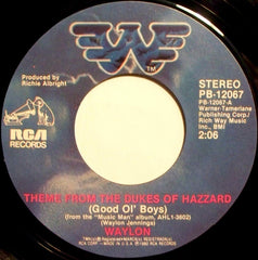 Waylon* : The Dukes Of Hazzard (7", Single, Styrene, Ind)