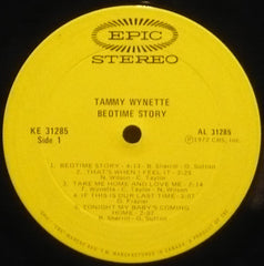 Tammy Wynette : Bedtime Story (LP, Album)