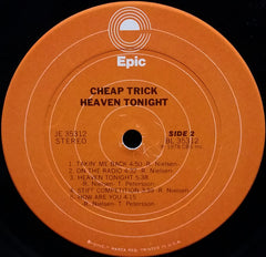 Cheap Trick : Heaven Tonight (LP, Album, Ter)