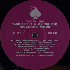 Spade Cooley & Tex Williams : Oklahoma Stomp (LP, Album)