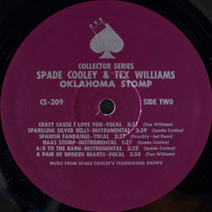 Spade Cooley & Tex Williams : Oklahoma Stomp (LP, Album)