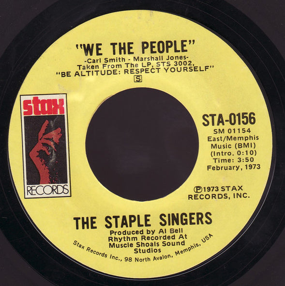 The Staple Singers : Oh La De Da (7", Single)