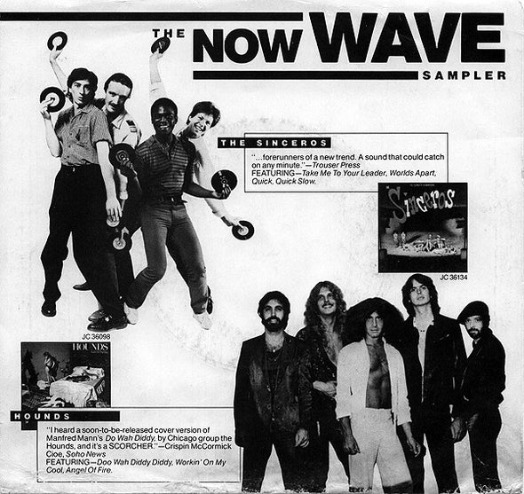 Various : The Now Wave Sampler (7", EP, Promo, Smplr, Styrene, Pit)