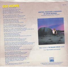 Stevie Wonder : Go Home (7", Single)