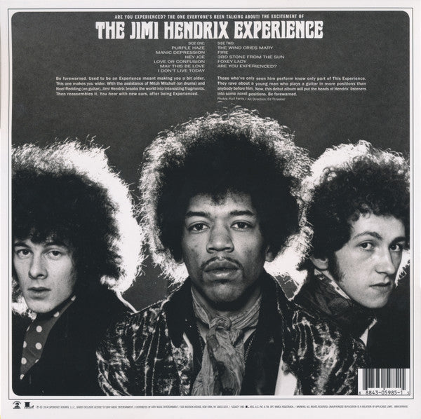 The Jimi Hendrix Experience Are You Experienced [ UK mono ORIG ´67