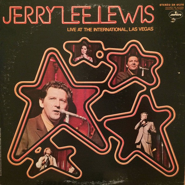 Jerry Lee Lewis : Live At The International, Las Vegas (LP, Album)