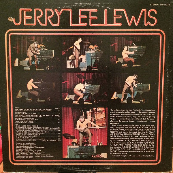 great　So　At　Buy　a　Online　Live　Album)　Lee　(LP,　Lewis　Feels　Jerry　Las　International,　The　–　price　Vegas　for　Good