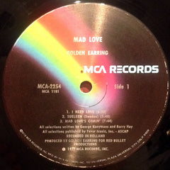 Golden Earring : Mad Love (LP, Album, Glo)