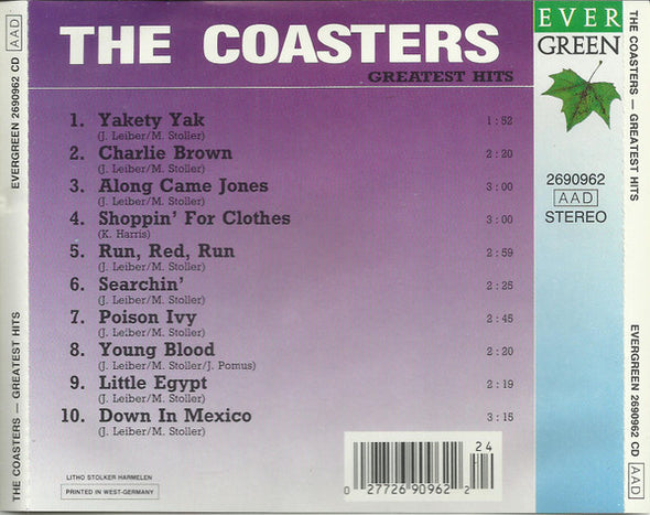 The Coasters : Greatest Hits (CD, Comp)