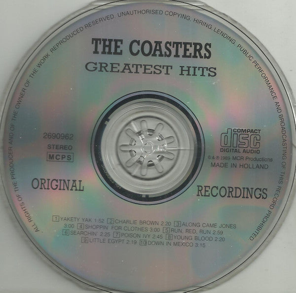 The Coasters : Greatest Hits (CD, Comp)