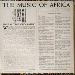 Various : The Music Of Africa (LP, Comp, Mono)