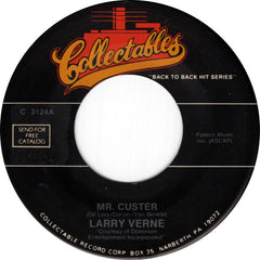 Larry Verne / Cannibal & The Headhunters : Mr. Custer / Land Of 1000 Dances (7", Single, RP)