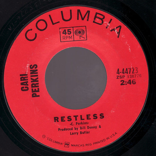 Carl Perkins : Restless / 11 43 (7", Single)