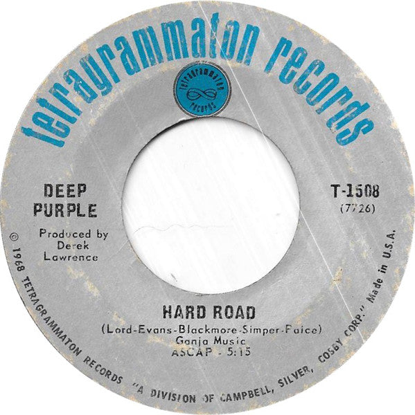 Deep Purple : Kentucky Woman (7", Single, Mono, Styrene, Pit)