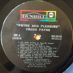 Freda Payne : Payne And Pleasure (LP, Album)