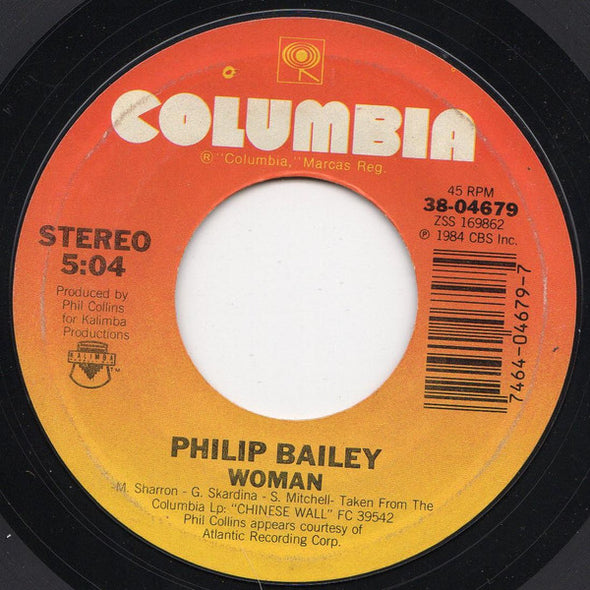 Philip Bailey Duet With Phil Collins : Easy Lover (7", Single, Car)