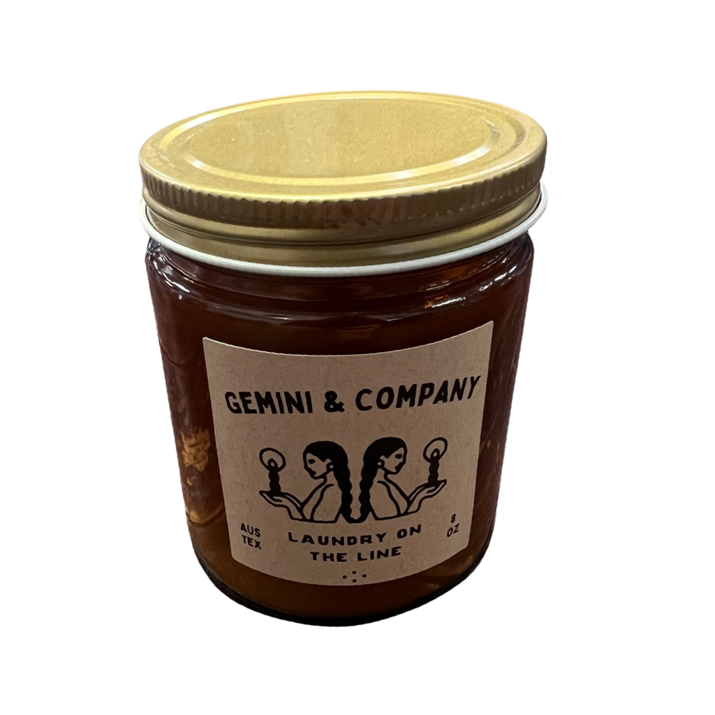 Gemini & Company Scented Candle - Laundry On the Line