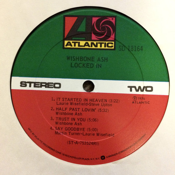 Wishbone Ash : Locked In (LP, Album, RE)