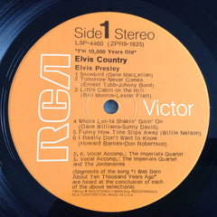 Elvis Presley : Elvis Country (I'm 10,000 Years Old) (LP, Album, Hol)