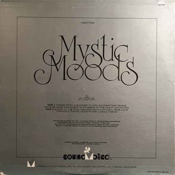 The Mystic Moods Orchestra : Nighttide (LP, Album, RE)